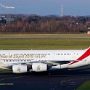 Emirates - Airbus A380-861 - A6-EOG "Year of Zayed 2018" Sticker<br />DUS - Besucherterrasse - 2018