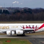Emirates - Airbus A380-861 - A6-EUA "Arsenal F.C."" Sticker<br />DUS - Besucherterrasse - 2017