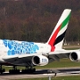 Emirates - Airbus A380-800 - A6-EOT "Expo 2020 Mobility/Blue" Livery<br />DUS - Besucherterrasse - 25.3.2019