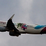Eurowings - Airbus A320-214(WL) - OE-IQD "Eurowings Holidays" Sticker<br />DUS - Parkhaus P7 - 29.8.2020