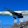 JetBlue - Airbus A320-232 - N569JB "Blues Brothers/10 Anniversary"<br />SXM - Maho Beach - 4.2.2013