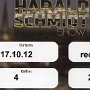 Harald Schmidt Show - am 17.10.2012 in Köln. <br /><br />Einen Monat nach dem Besuch von TV Total war gut zu unterscheiden wer ein richtiger Könner und wer ein Schwätzer ist. Schmidt ist der Beste.....<br />Musik: I'm Beginning To See The Light von Joe Jackson