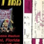 Guns'n'Roses - 31.12.1991 - Joe Robbie Stadium, Miami<br />Support Act: Soundgarden<br />Mein erstes Konzert nach 3 Jahren Abstinenz - die Gunners zur Silvesterparty in Miami. Tolle Sache....