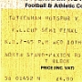 10.2.1982 - Tottenham, White Hart Lane<br />Tottenham Hotspur : West Bromwich Albion im englischen Pokal Semifinale. 47.241 Zuschaueer . Karte hab ich vor dem Stadion gekauft. Spiel endete 1:0 durch ein Tor von Micky Hazard. Es war sehr langweilig, trotzdem haben die Tommies durchgehend gesungen. Der bekannteste Spieler damals war der Argentinier Osvaldo Ardiles.