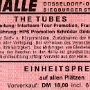 The Tubes am 24.6.1979 in der Philipshalle Düsseldorf. Tolles Konzert, tolle Show.<br />Vorgruppe: Michael Wynn Band