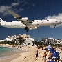 Air France - Airbus A340-313 - F-GLZK<br />SXM - Maho Beach - 4.2.2013 - 2:28 PM