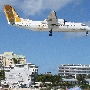 Caribbean Star - Havilland Canada DHC-8-311 Dash 8 - V2-LFU<br />SXM - Maho Beach - 29.1.2007 - 1:20 PM
