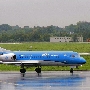 KLM Cityhopper - Fokker F70 - PH-KZU<br />DUS - Bahnhofstreppe - 27.8.2015 - 8:42