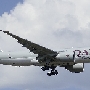 Qatar Airways Cargo - Boeing 777-FDZ - A7-BFO<br />FRA - Aussichtspunkt "Startbahn West" - 20.7.2020 - 12:23<br />