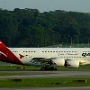 Qantas - Airbus A380-842 - VH-OQC - "Paul McGiness"<br />SIN - Terminal - 5.3.2009