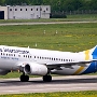 Ukraine International - Boeing 737-8AS - UR-PSU<br />DUS - Besucherterrasse - 26.4.2019