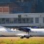 Blue Islands - ATR 72-500 G-ISLM<br />LCY - Royal Albert Dock - 23.7.2019<br />